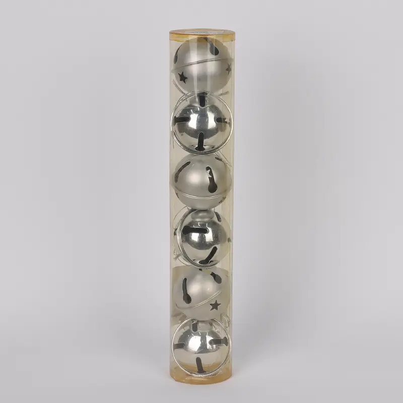 Silver metal bells