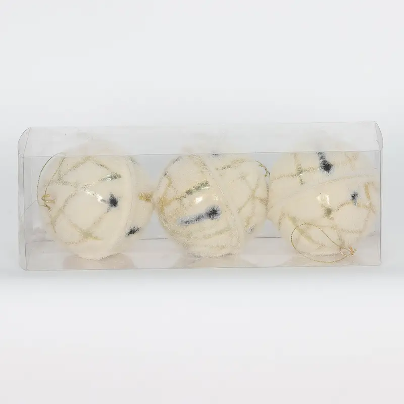 White metal ball jingle bells