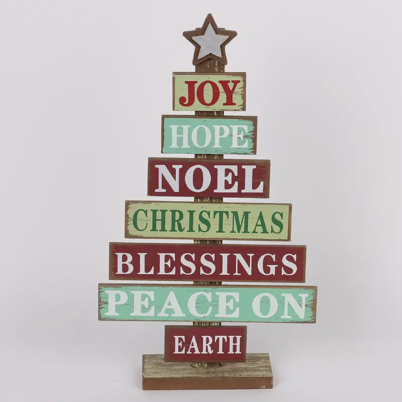 Signage tabletop tree