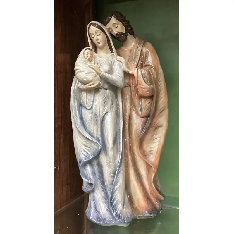Xmas Polyresin Holy Family.