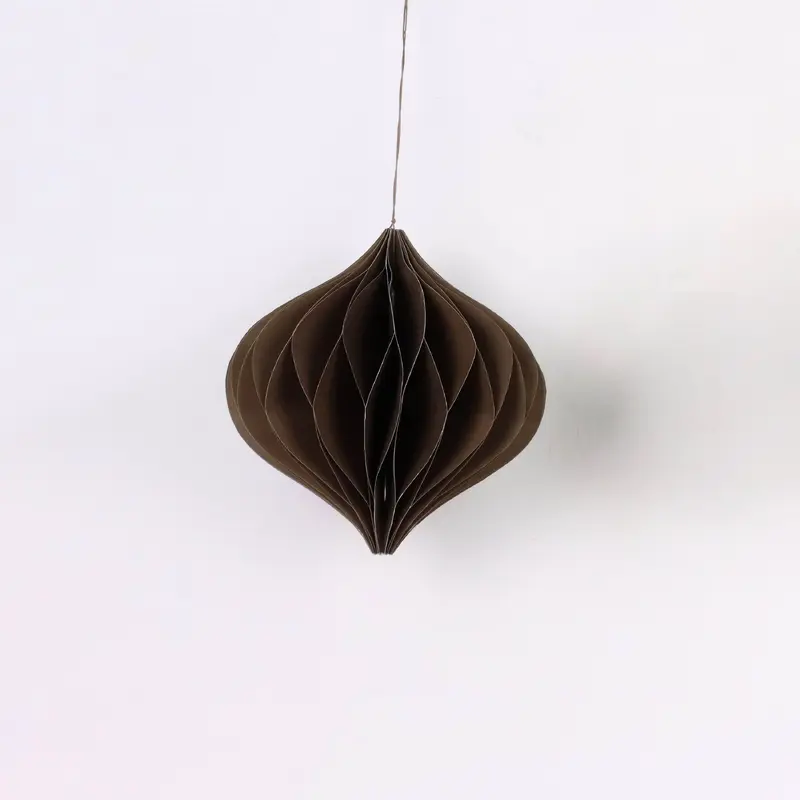 Black paper ornament
