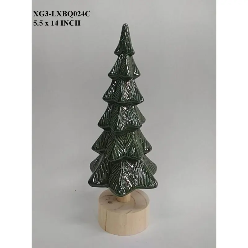 Ceramic/Wood Table Top Tree