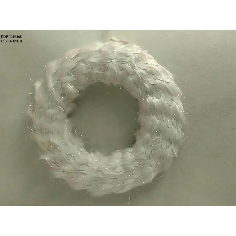 Feathered X'mas Wreath