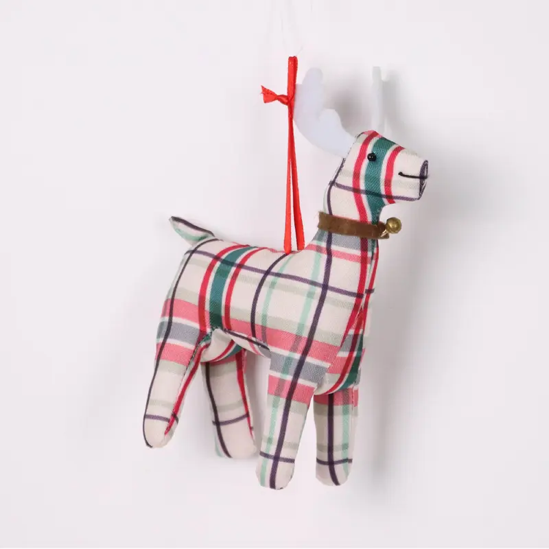 Polyester reindeer ornament