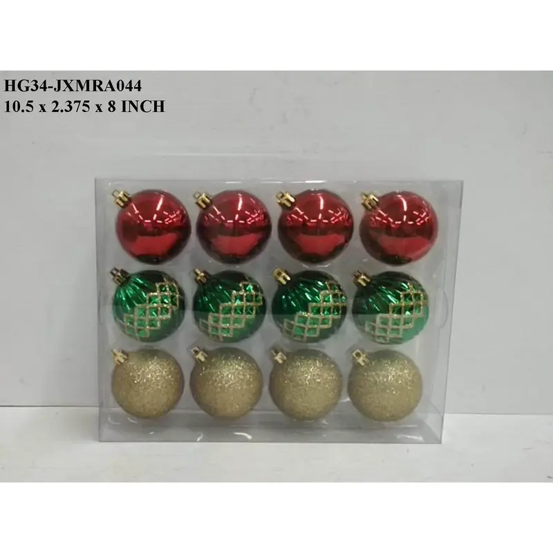 Shatterproof Ball Boxed Orn