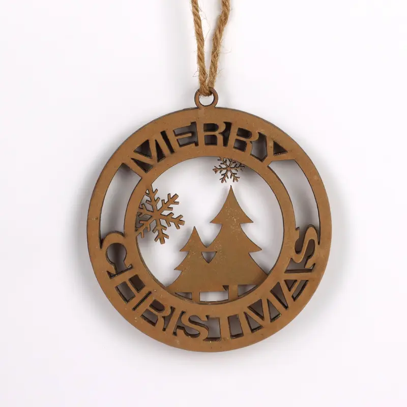 Wooden tree signage ornament