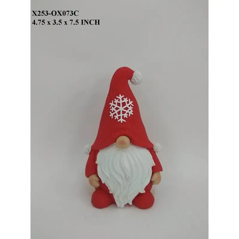 Xmas Polyresin Gnome