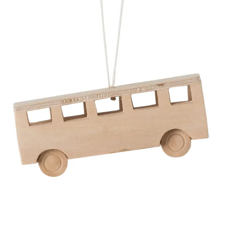 Bus Hanging Decoration Natural