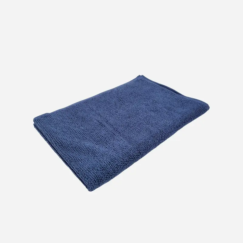 Classic Organic Cotton Bath Mat Navy