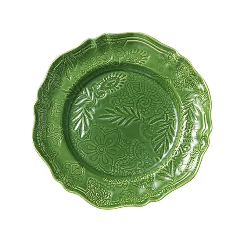 Large Round Dish Primavera