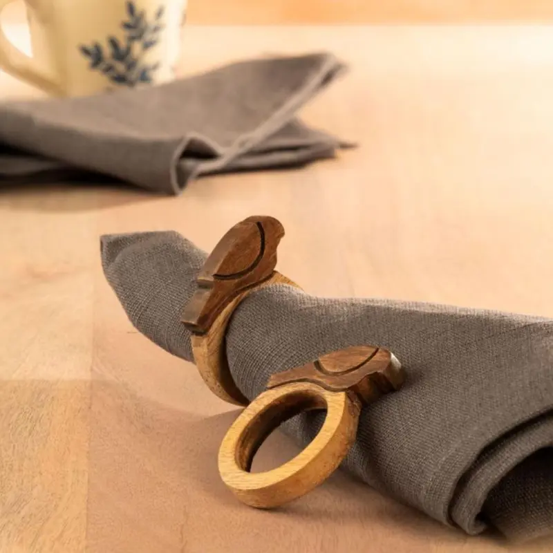 Mango Napkin Ring Bird
