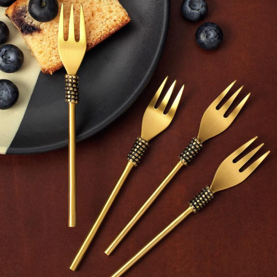 Masai Gold Dessert Fork