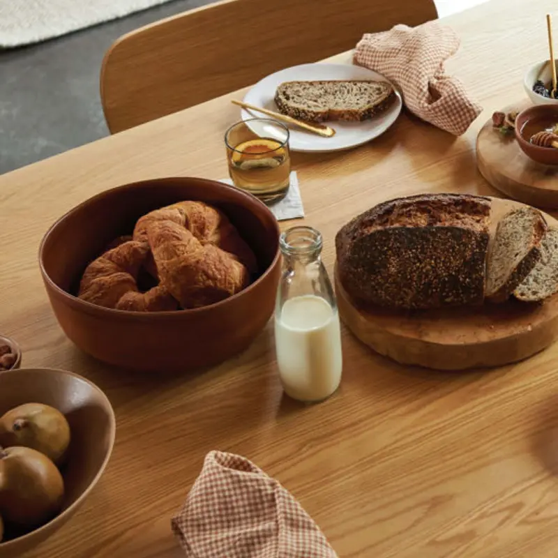 Milu Serving Bowl Large - Eggplant