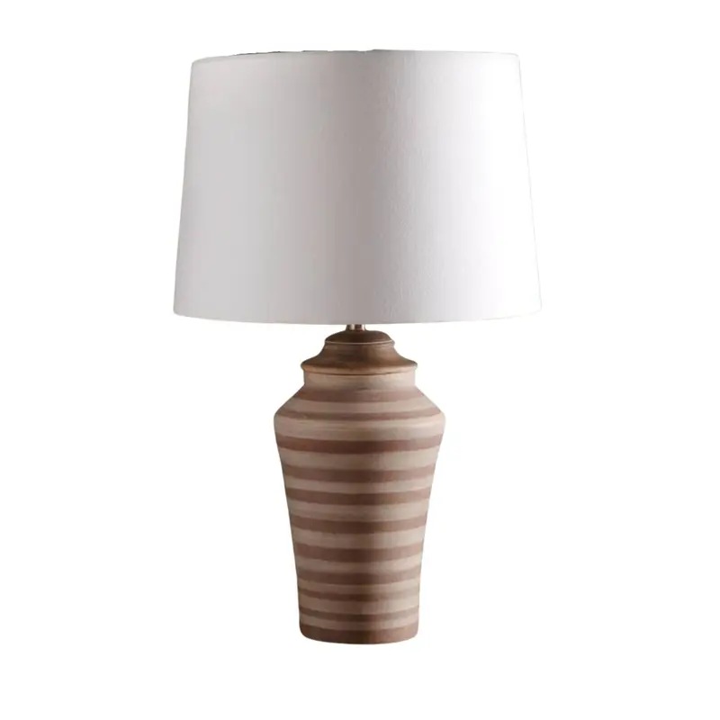 Terracotta Table Lamp