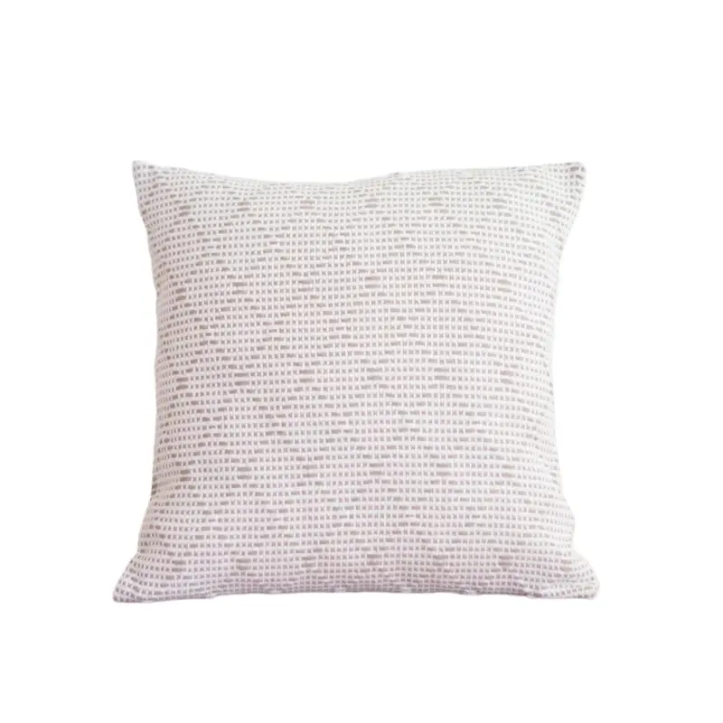 Cotton Cushion Portuguese Mosaic Beige