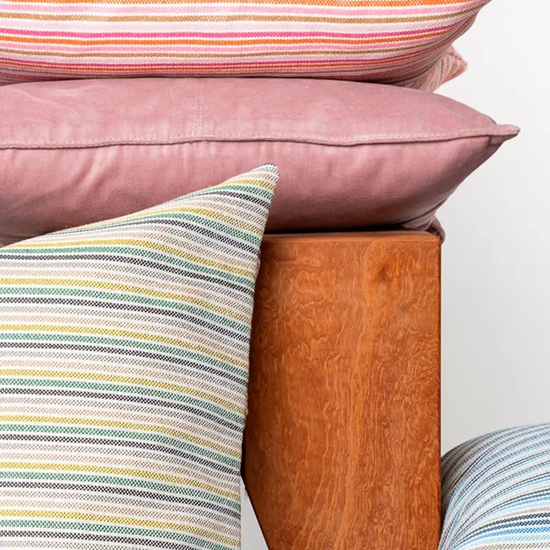 Cushion Striped Green