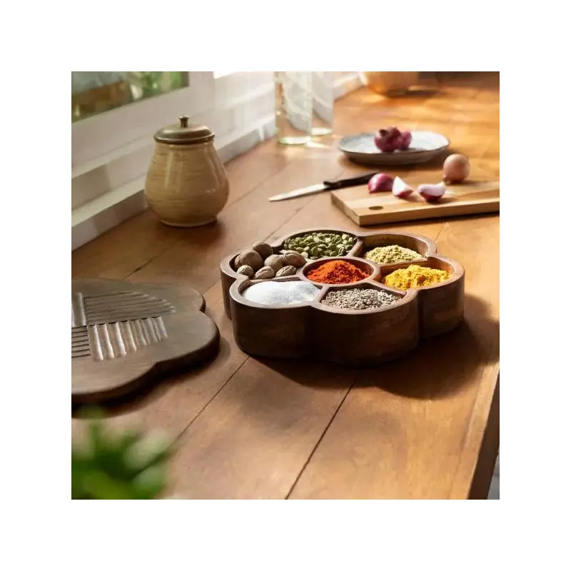 Masala Wooden Box