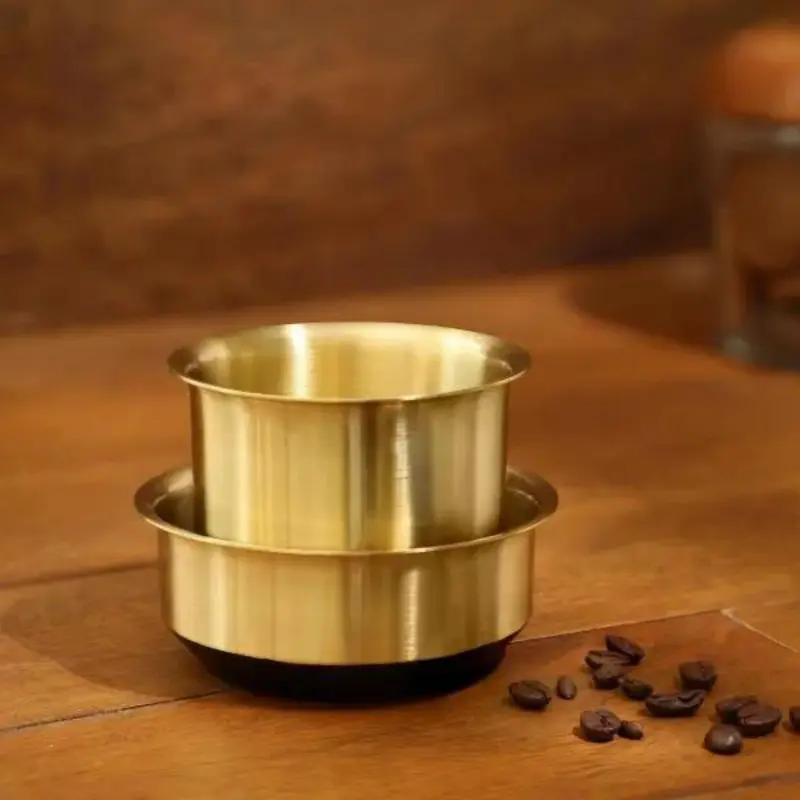 Oro Brass Coffee Set Gold