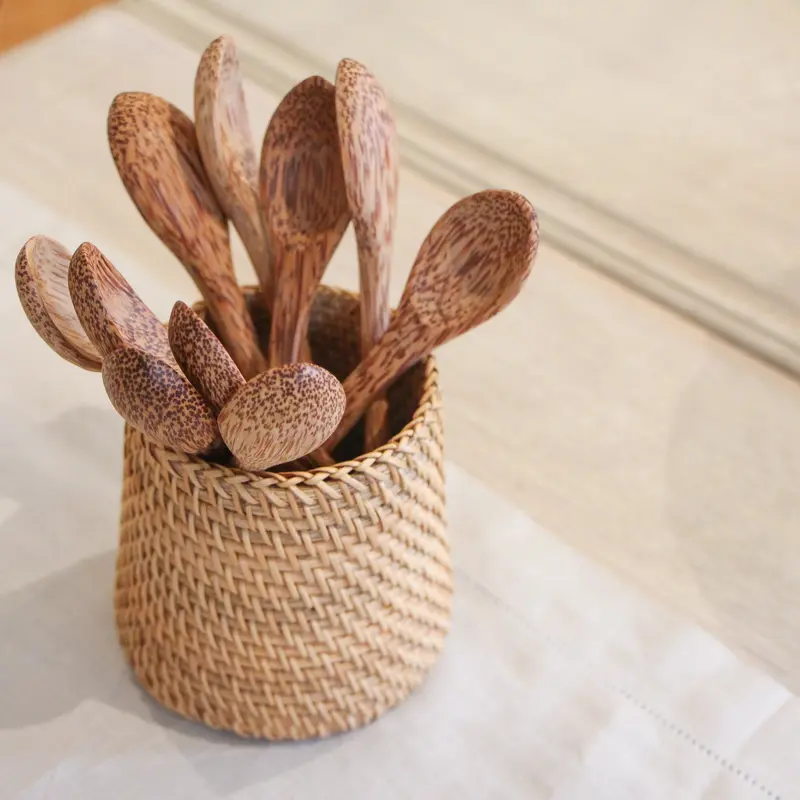 Rattan Small Pot