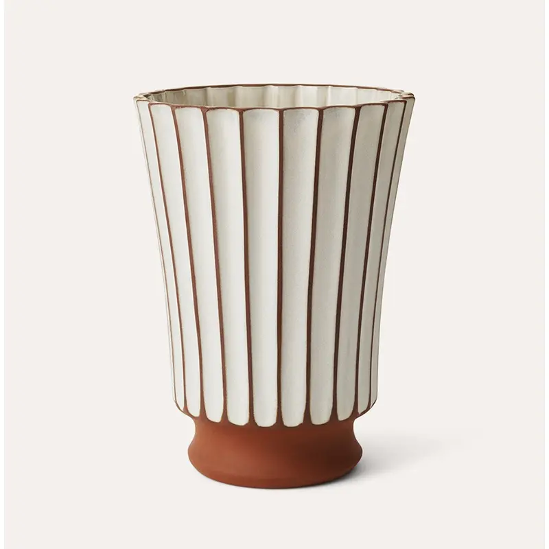 Salon High Vase Putty