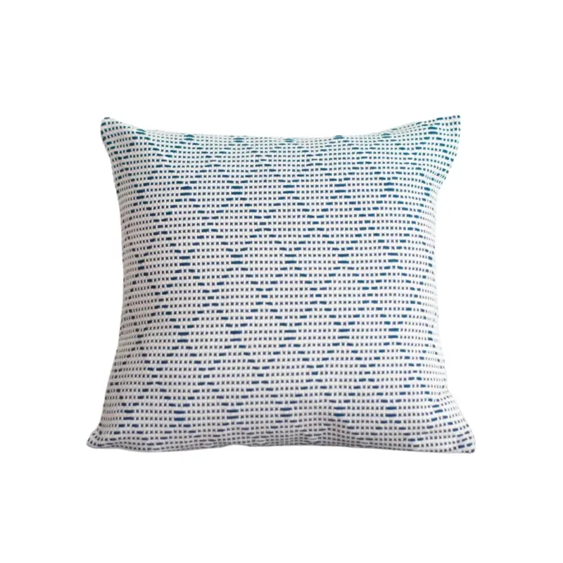 Cotton Cushion Portuguese Mosaic Blue