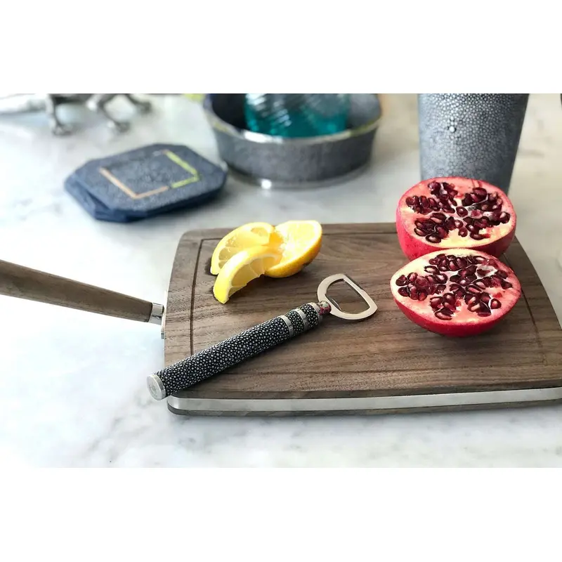 Faux Shagreen Bottle Opener