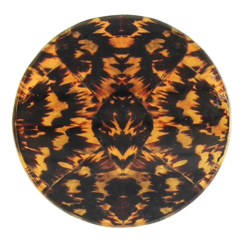 Faux Tortoise Shell Coasters Set of 4