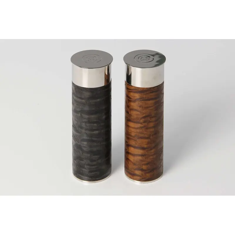Salt & Pepper Set Brown & Black Tamo Ash Stain