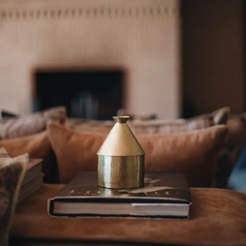 Scented Candle Tajine Maillechort