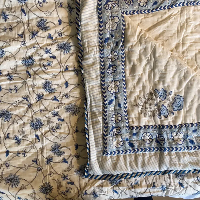 Block Print Quilts Queen (Assorted)