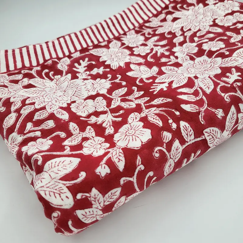 Block Print Tablecloth Festive