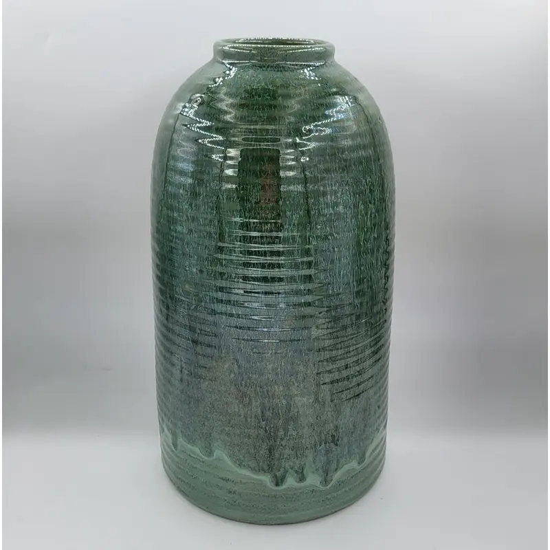 Glazed Ceramic Vase Beehive