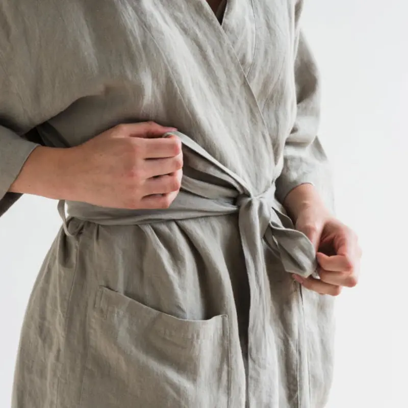 Linen Robe Sunday