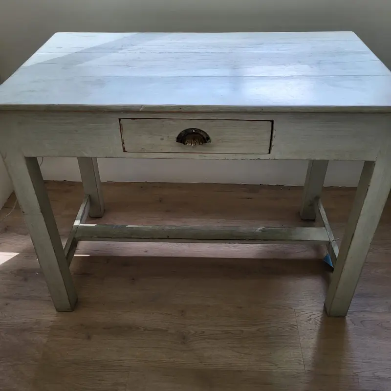 Vintage Teak Table Sage