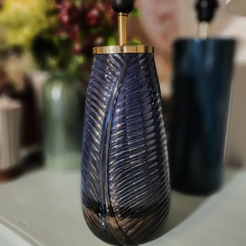 Annam Lamp Leaf Blue