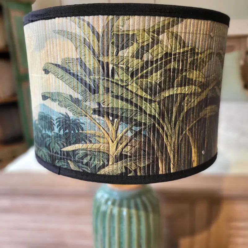 Annam Lamp with Bamboo Shade
