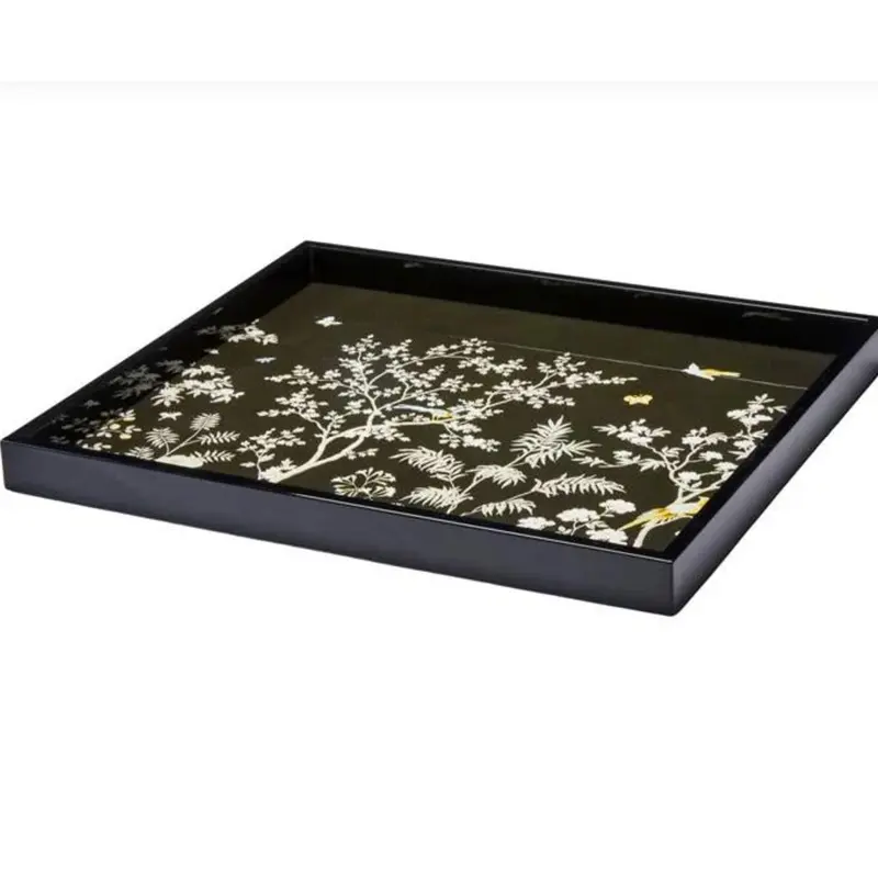 Black  Chinoiserie Tray  - Limited Edition