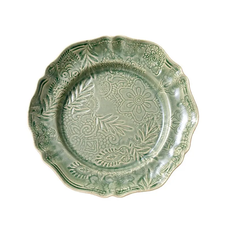 Large Round Dish Antique