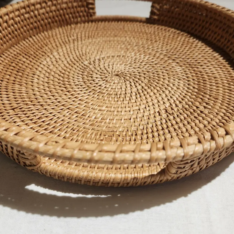 Rattan Tray Round