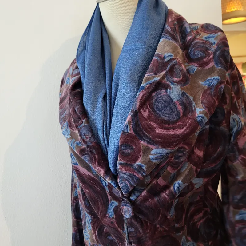 Velvet Aubergine Jacket