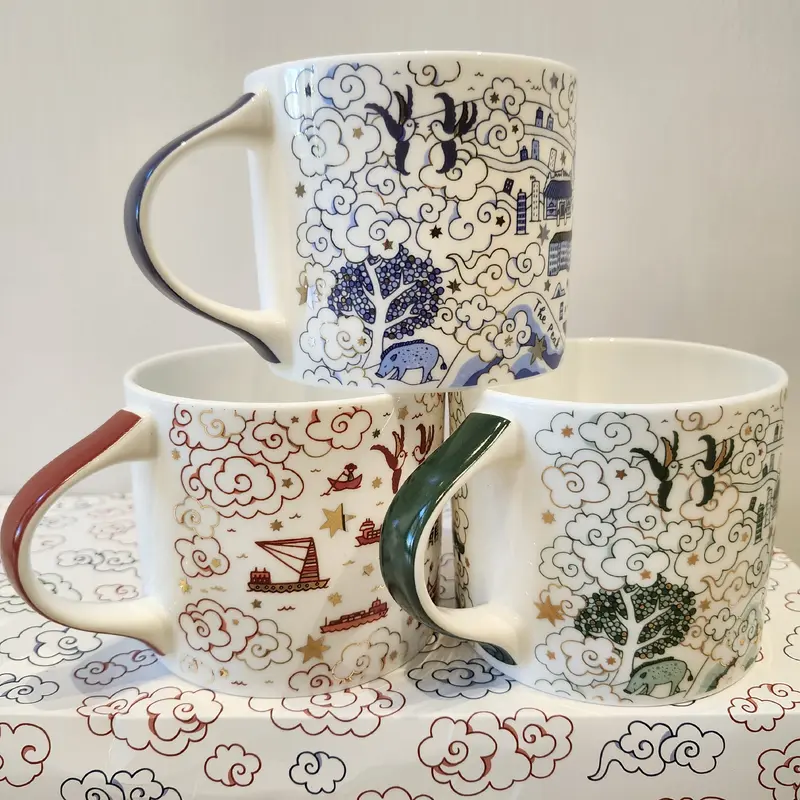Willow Festive Mug Set of 3