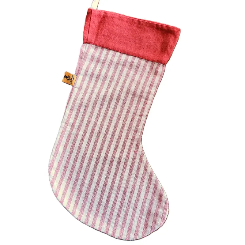 Christmas Stocking with Stripes