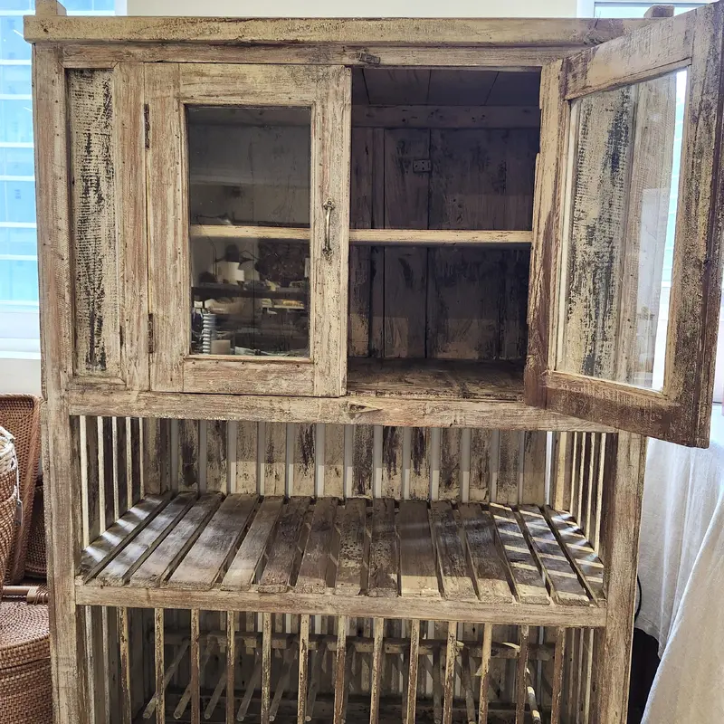 Vintage Teak Kitchen Cabinet
