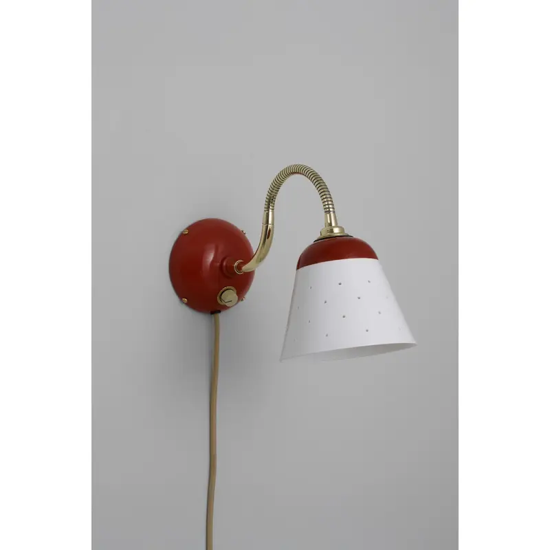 Alma Wall Light with Dimmer, Cable & Plug