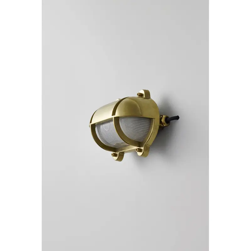 Oval Brass Bulkhead 7436