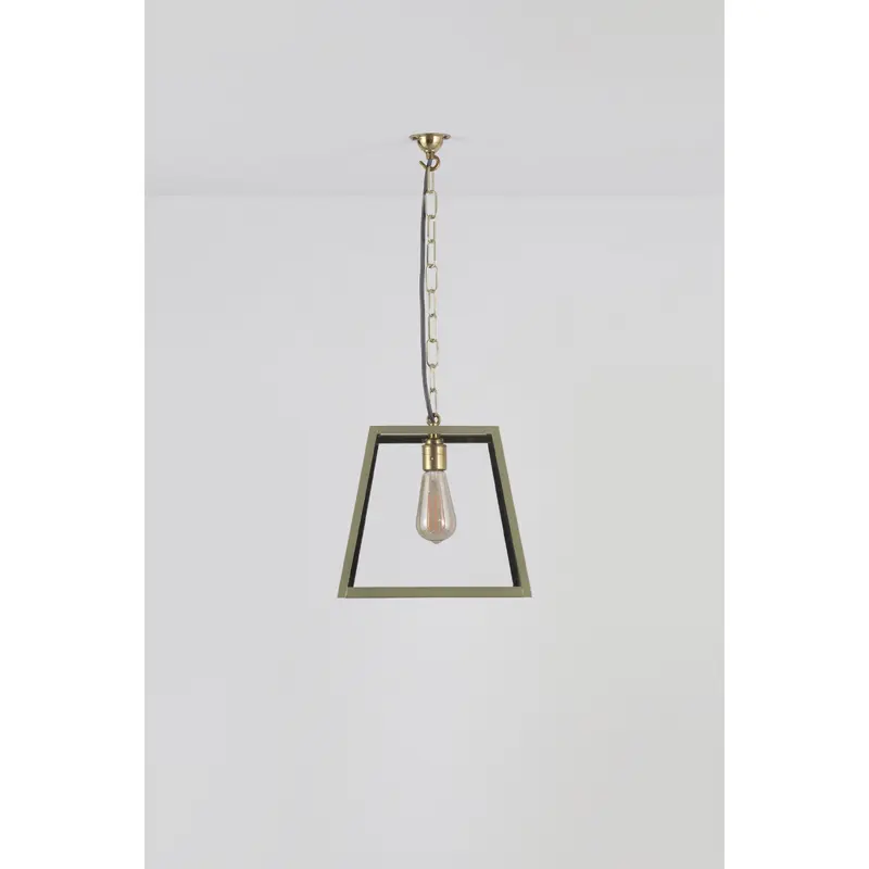 Quad Medium Pendant, Green