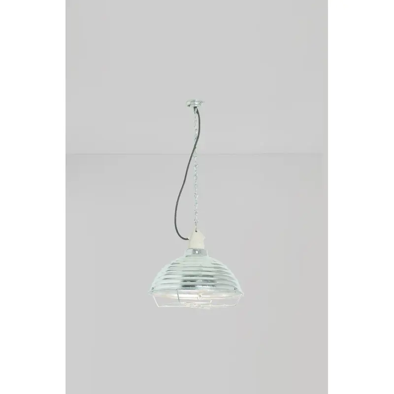 Spun Ripple with Suspension Lampholder