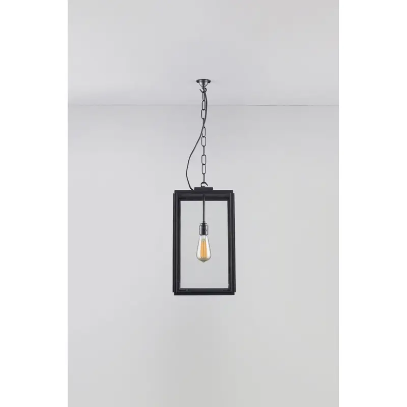 Square Pendant, Closed Top