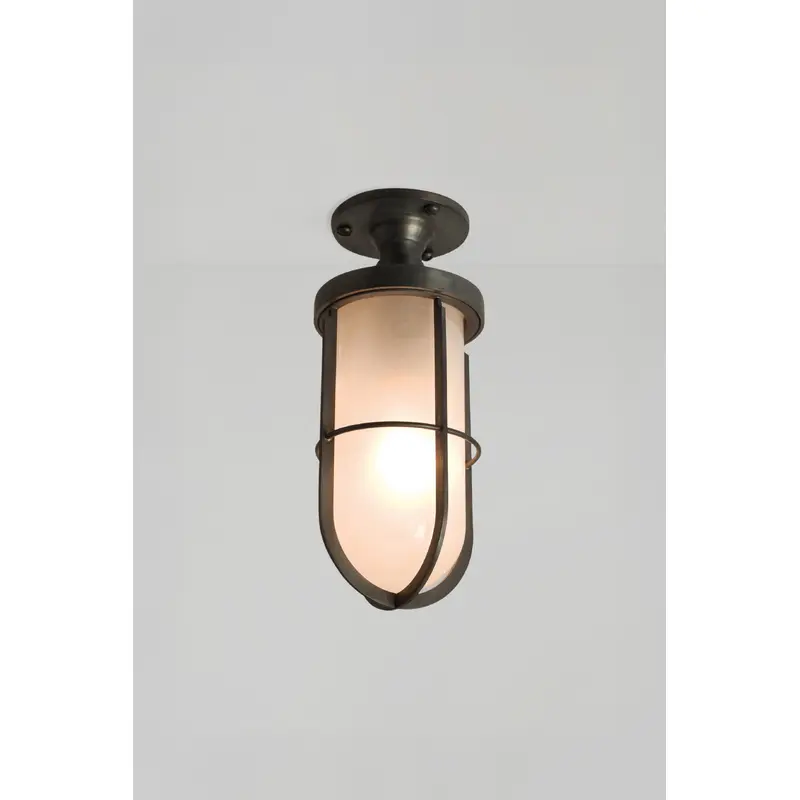 Weatherproof Ship's Well Glass Ceiling Light 7204