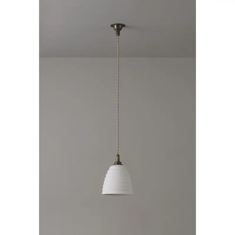 Antique Brass Bibendum Pendant